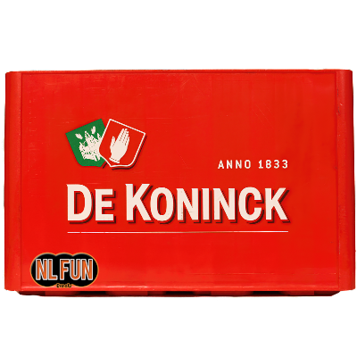 Krat de Koninck bolleke van tapverhuurroosendaal.nl